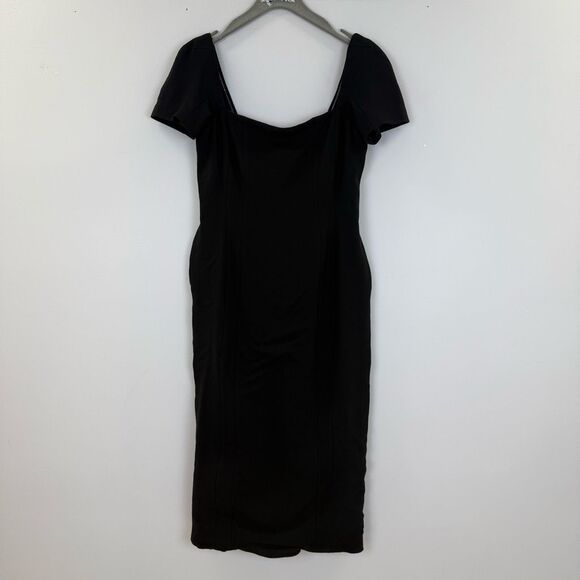 A.L.C. Black Midi Dress - Picture 6 of 13